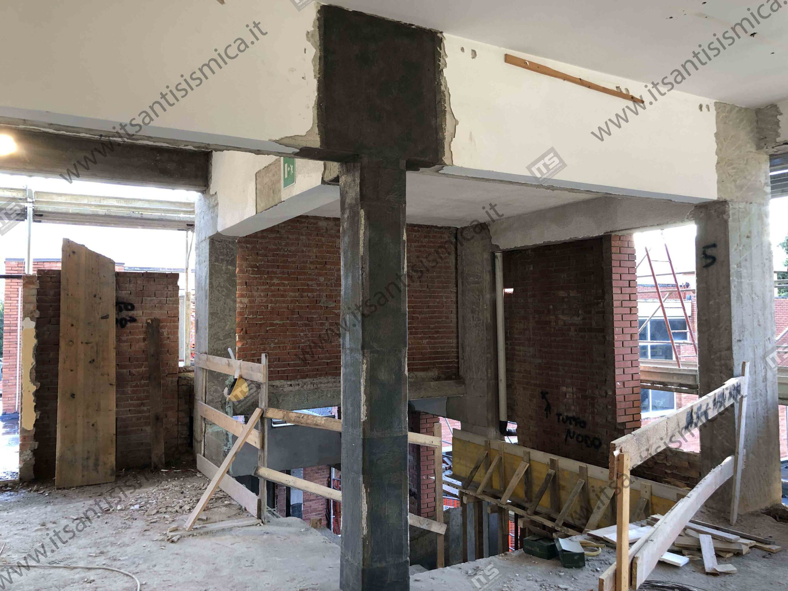 Scuole di Rufina (FI) — Rufina (FI) — fotografia di cantiere 2
